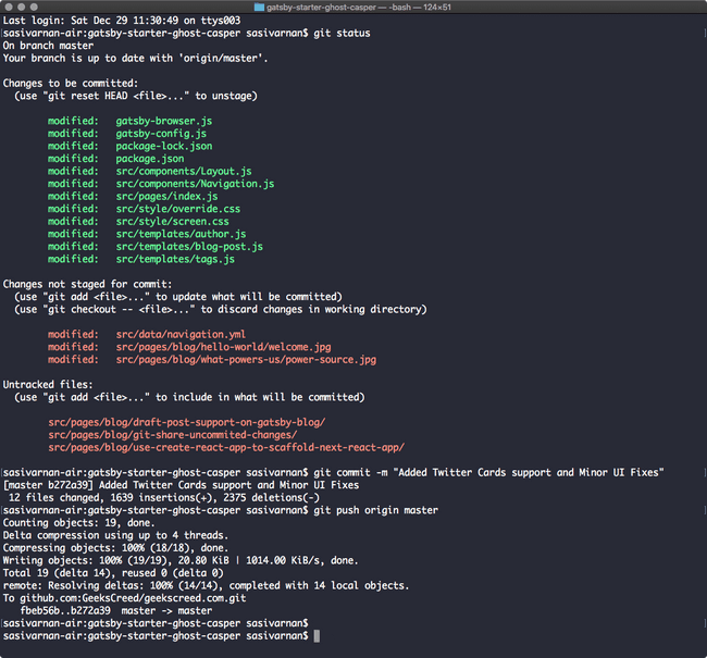 Typical Git Workflow